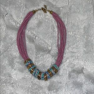 Thick beaded necklace